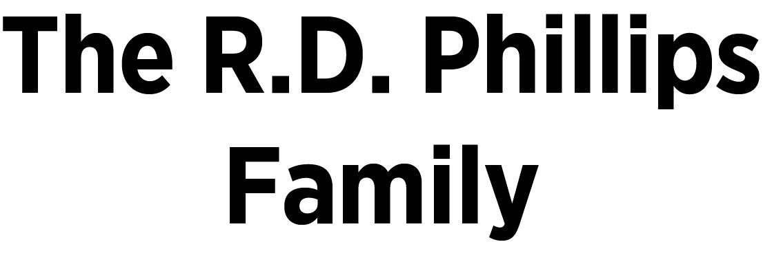 The RD Phillips Family